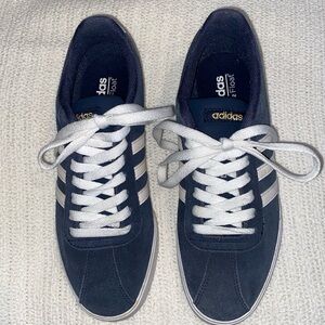 Adidas Women's Ortholite Float Navy Suede Sneakers, size 7